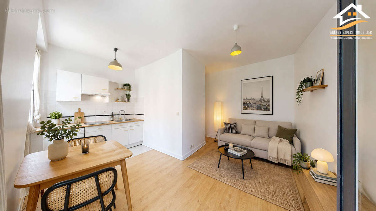 Studio 21m² lumineux calme paris 10e - photo 2