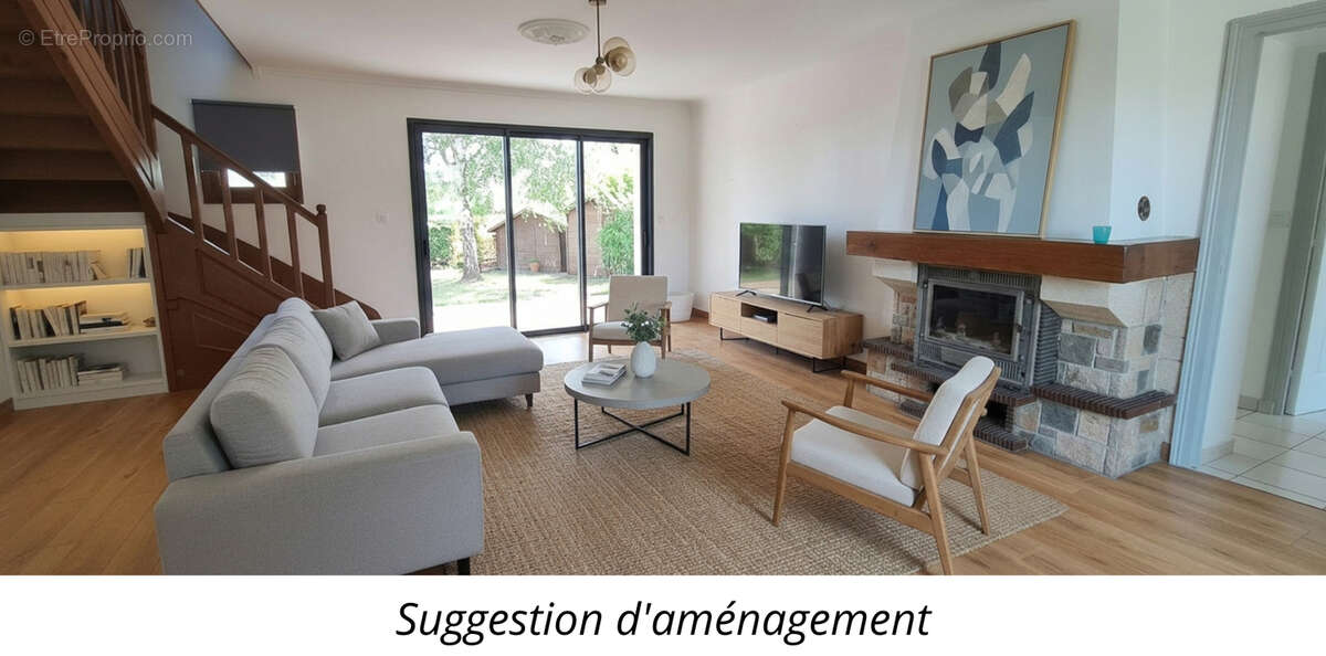 Fouesnant, bourg à pied, jolie maison de 4 chambres, sur un beau terrain arboré de 700 m² ! - photo 3