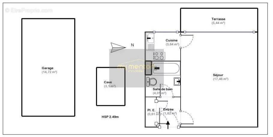Appartement à ROQUEBRUNE-CAP-MARTIN