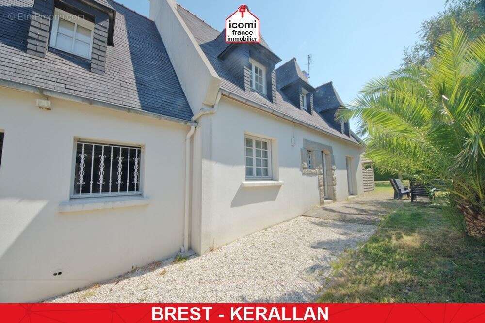 Finistere - brest (29200) - a vendre - maison 140m2 - 5 chambres - garage double - 1500 m2 de terrain - chaudiere de 2020 - poel - photo 2