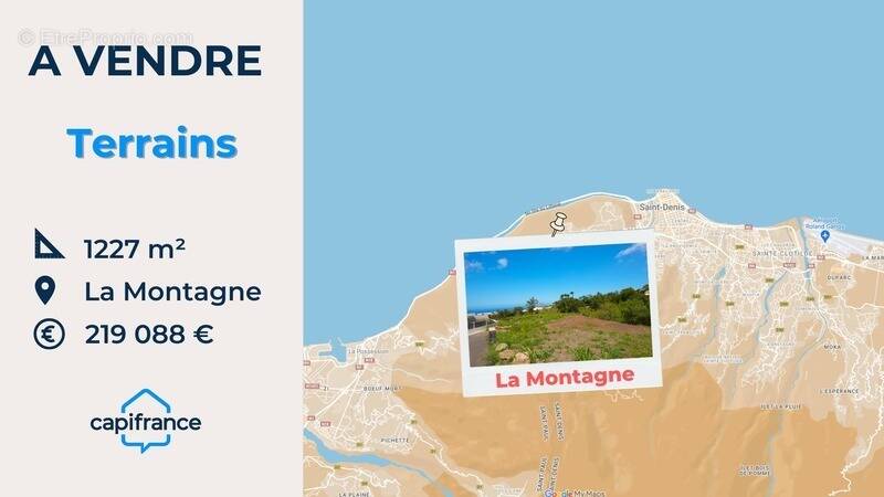 Terrain à SAINT-DENIS