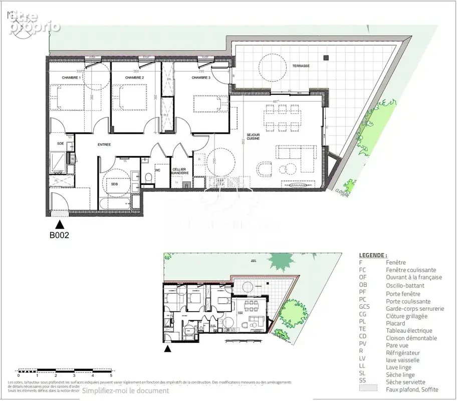 Plans lot N°002