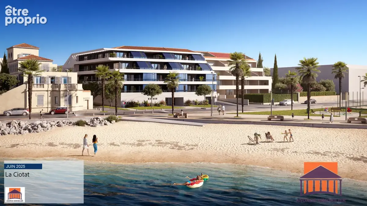 T2 39 m2 residence prestige face mer - photo 2