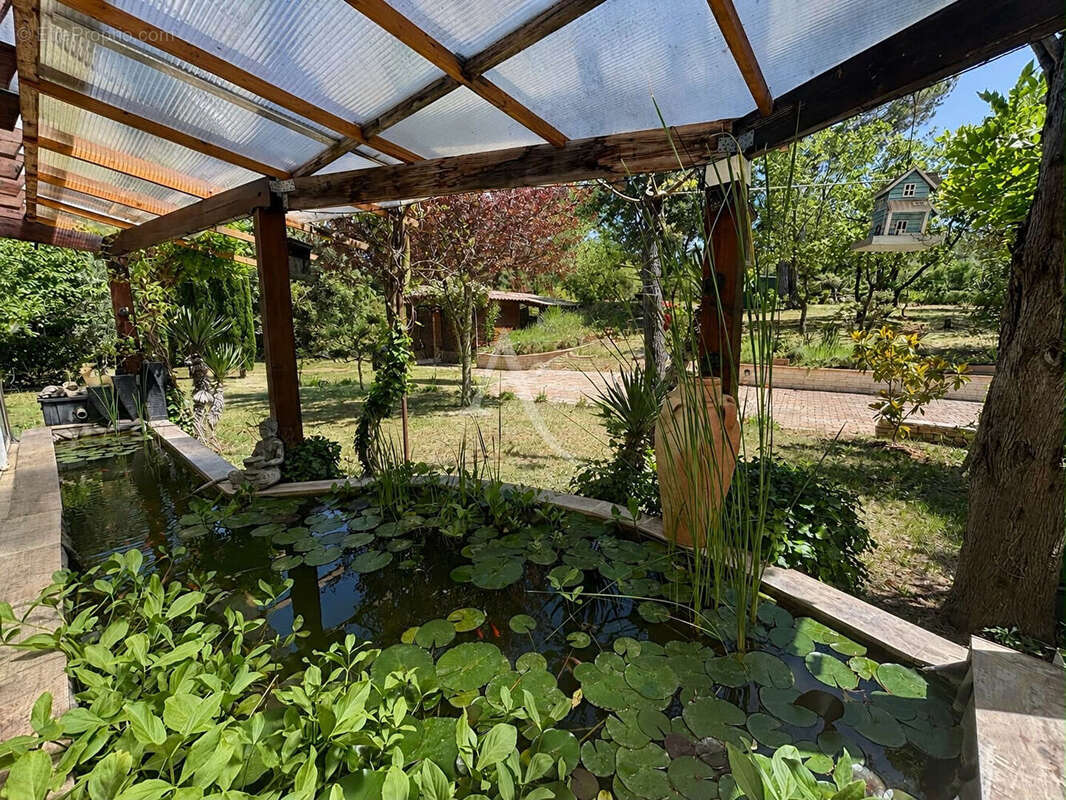 Villa au calme sans vis a vis avec piscine au coeur de son parc arbore avec forage et eau de ville - photo 4