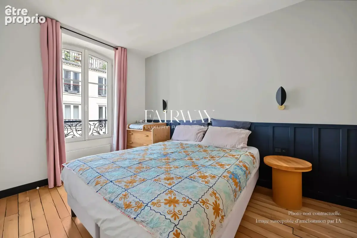 Appartement rénové par architecte Paris 2e - 64 m² - 2 chambres - Calme et lumineux proche rue du Nil - photo 6