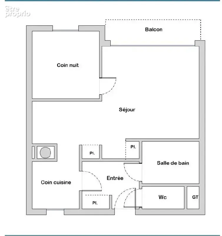 APPARTEMENT 2 pièces - A 2 pas du village - photo 16