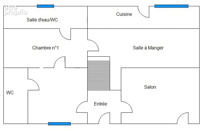 Quartier de la Mairie. Maison 97m² sur une parcelle de 333m² - photo 14