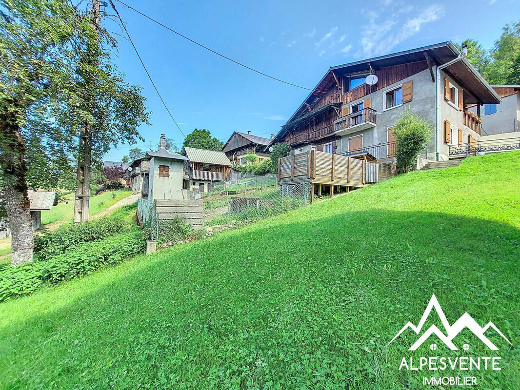 a-vendre-appartement-3chambres-jardin-alpesvente - Appartement à SAINT-JEAN-D'AULPS