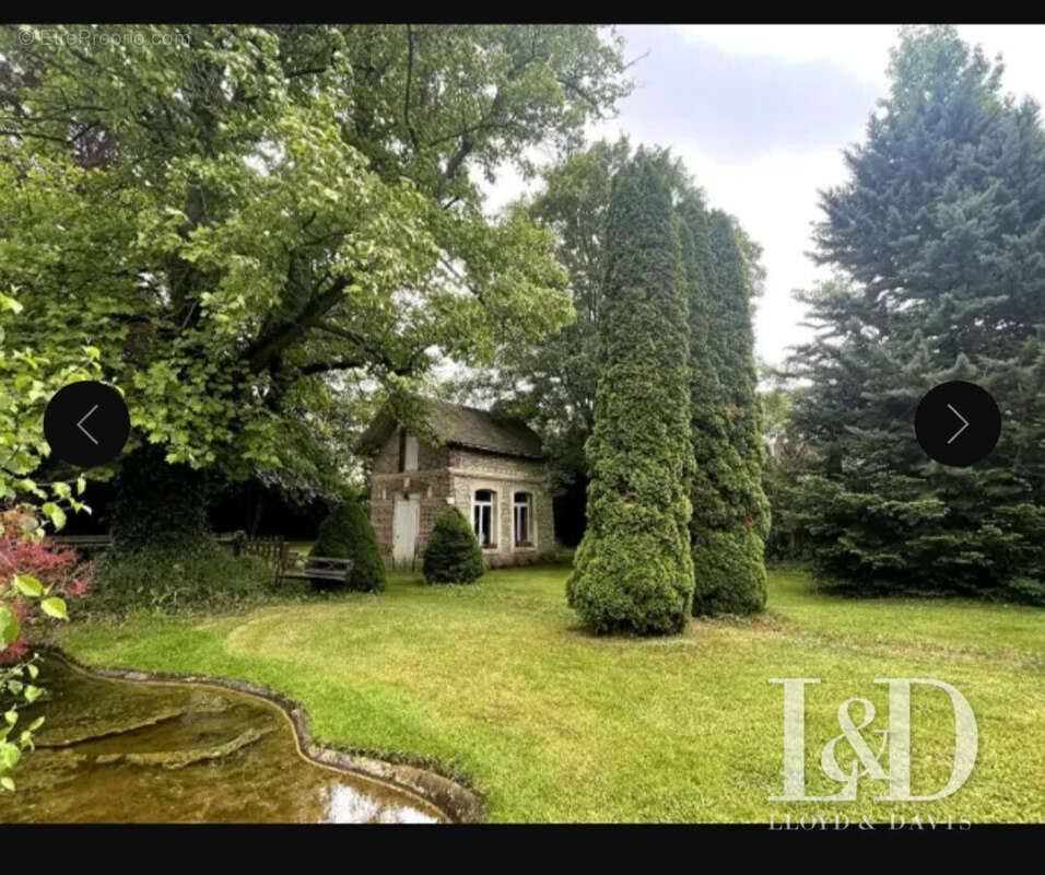 une partie du jardin - Maison à MOUY