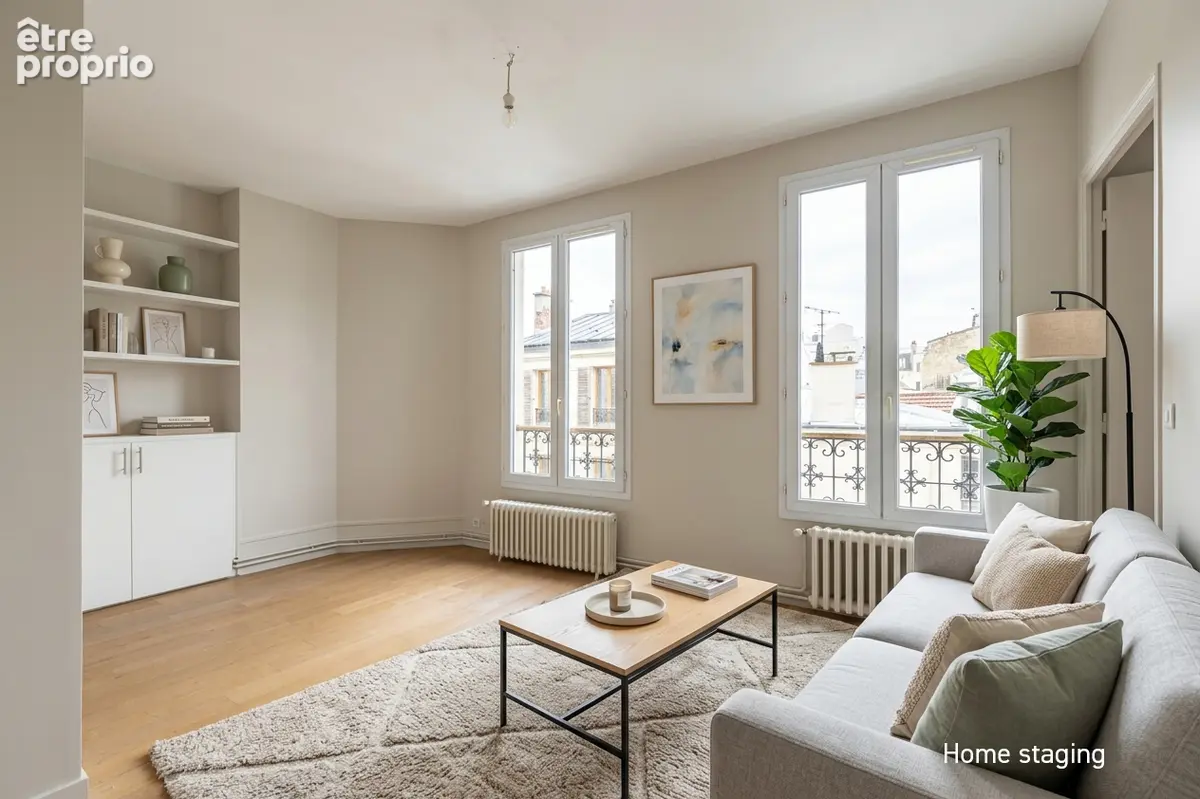 Asnieres mairie - 2 pieces 38m² - 290.000  fai - photo 1