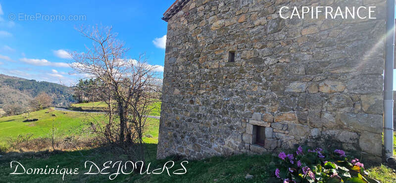 Ardèche, ensemble charmant de 2 maisons en pierres, avec terrasses, caves voutées et terrains attenants - photo 39