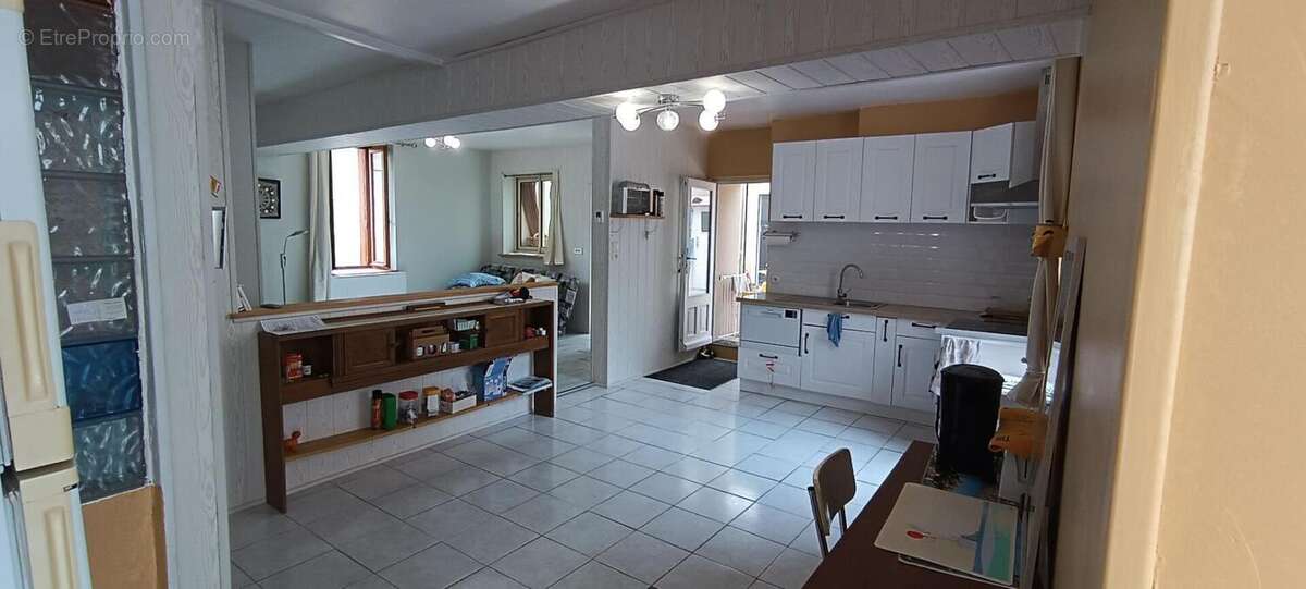 Le veurdre - maison de bourg 180 m2, studio, terrain + garage - photo 4