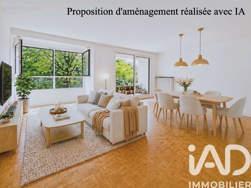 Appartement 79 m² à Saint-Cloud  - photo 2