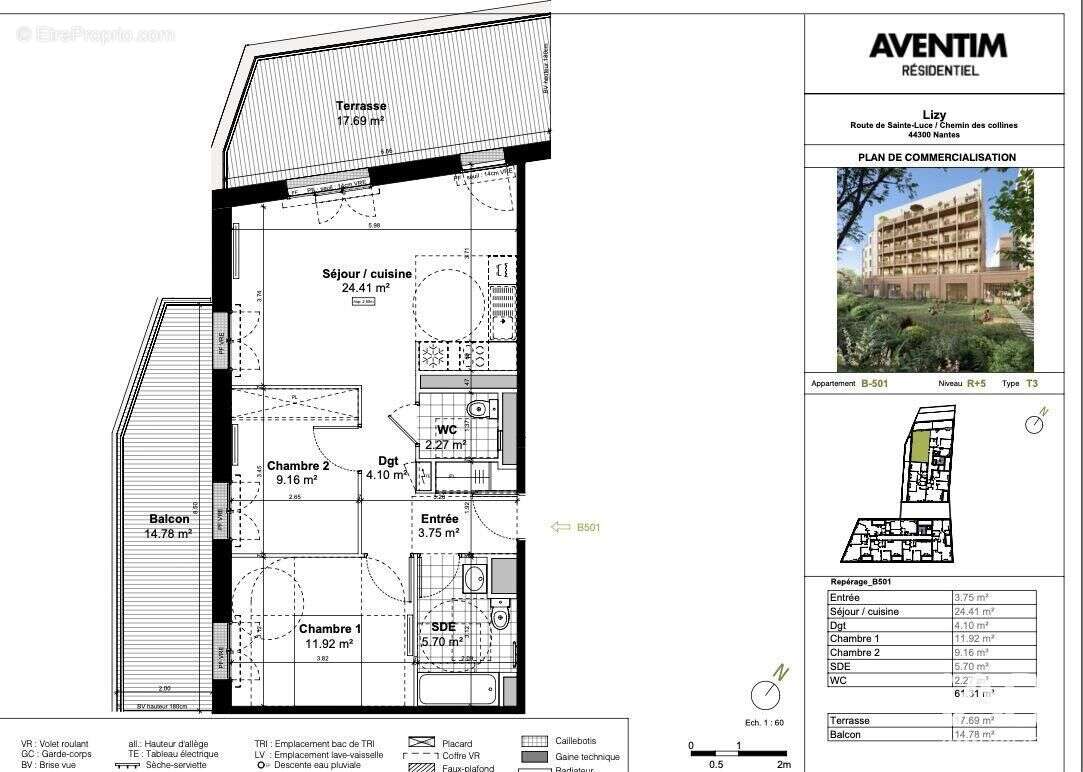 Photo 2 - Appartement à NANTES