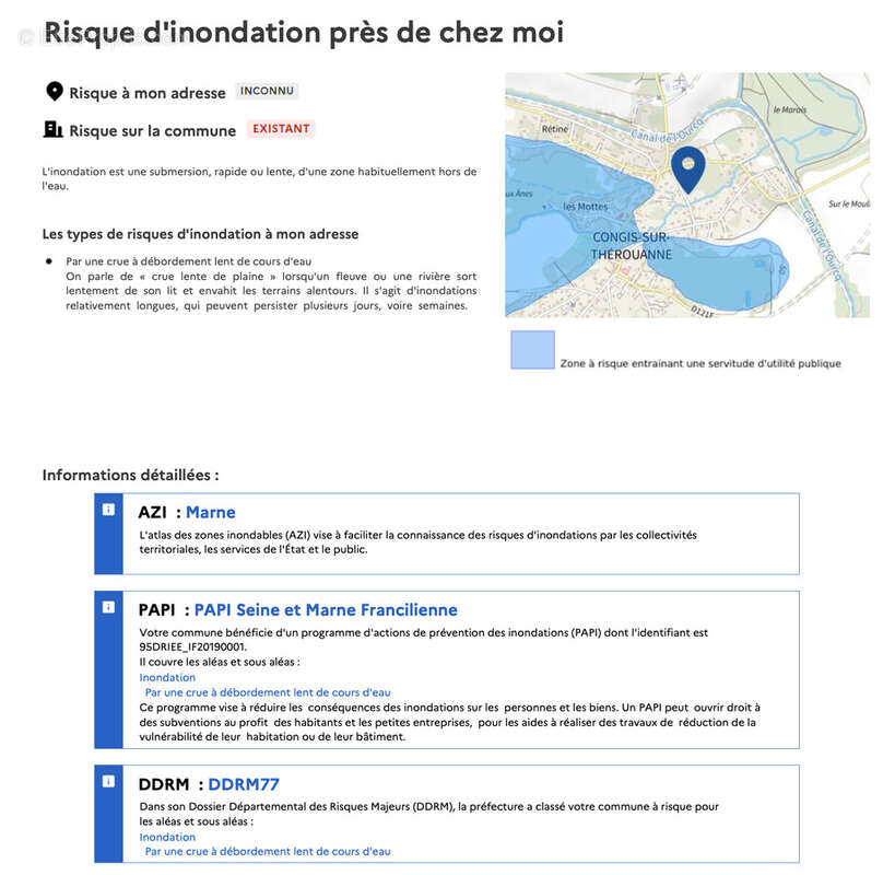 Terrain à CONGIS-SUR-THEROUANNE