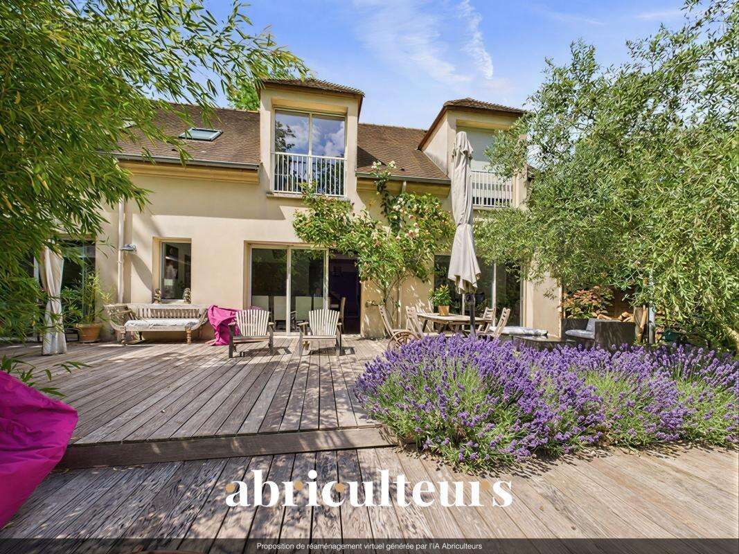 Magnifique maison contemporaine avec jardin paysager et piscine en vente à l'Étang-la-Ville (78620) - photo 4