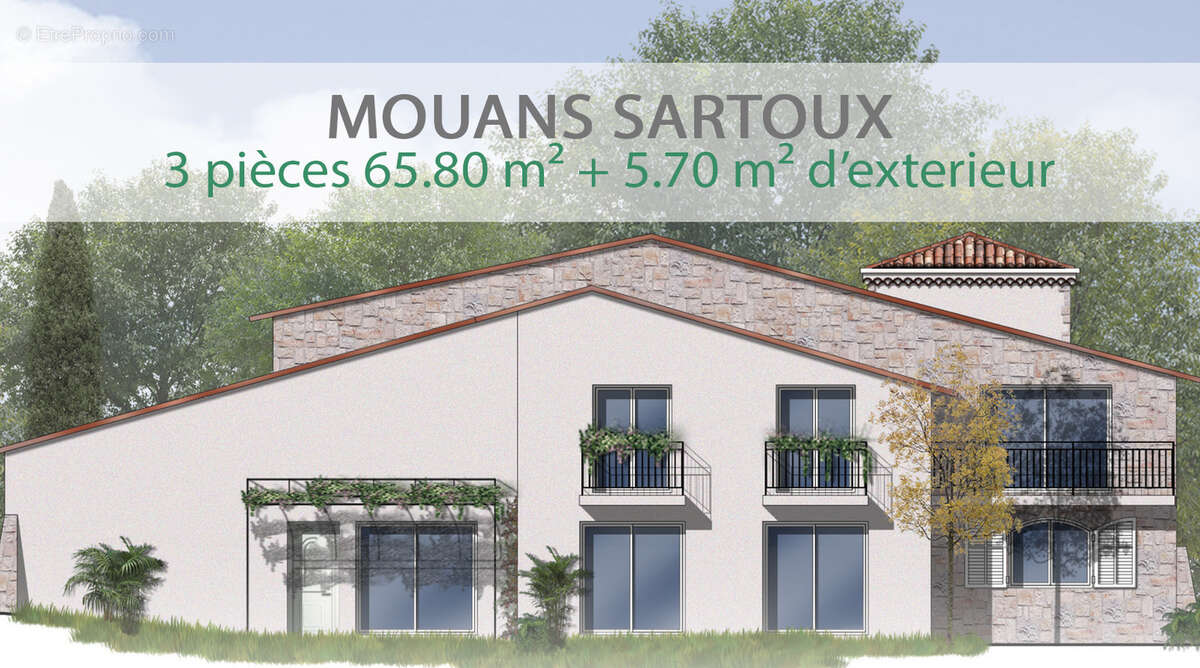 Appartement à MOUANS-SARTOUX