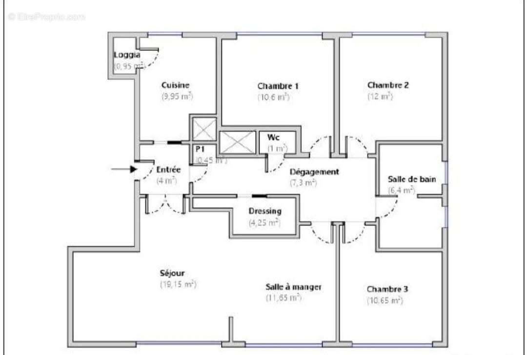 Appartement à MARSEILLE-9E