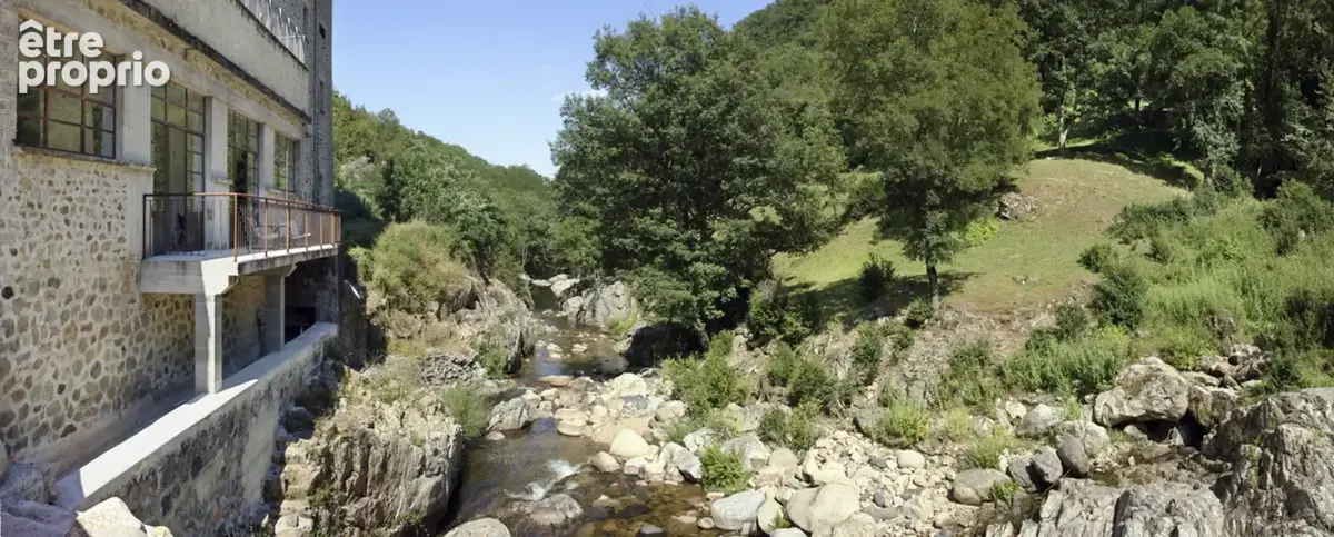 Ardèche - Ancien moulinage en pierres dans la vallée de l'Auzène - 6 logements - une grande salle 232m² - dépendance - piscine - - photo 31