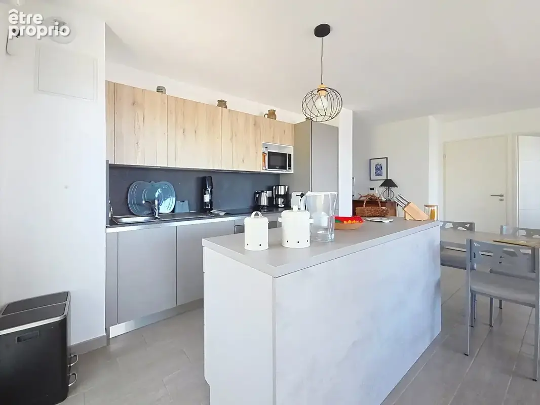 Appartement avec grande terrasse vue sur l'étang de thau et double parking - photo 5
