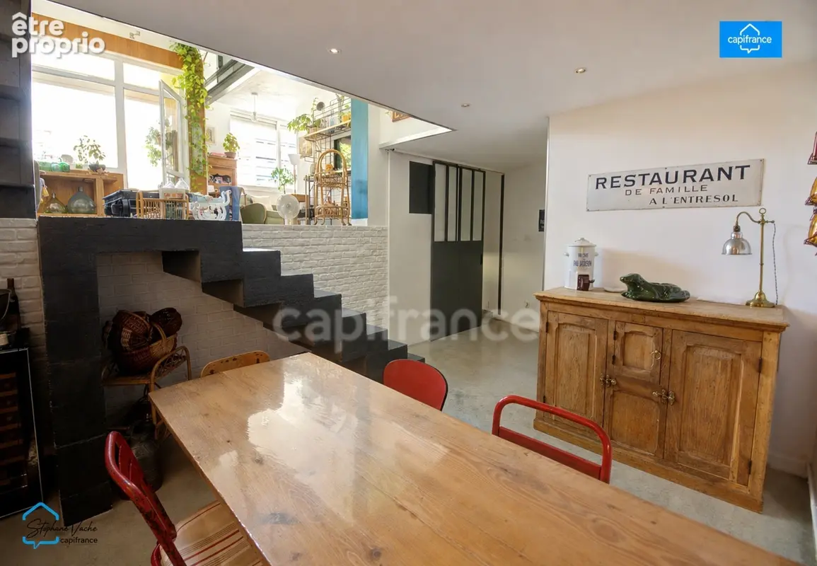 – Maison de ville atypique esprit loft avec garage,  Bas Cours Fauriel - photo 6