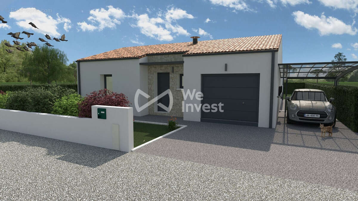 Terrain 332 m² à Lucon  - photo 3