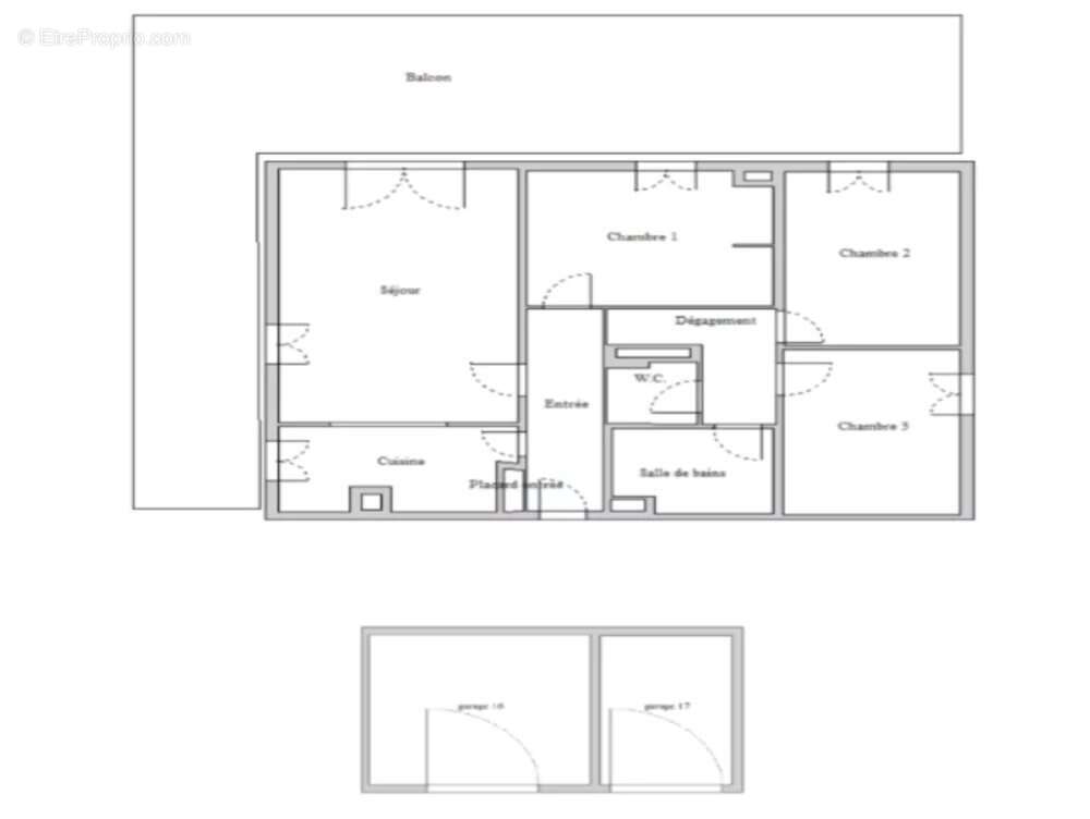 À vendre : appartement 4 pièces de 92 m² à montpellier - toit terrasse - photo 13