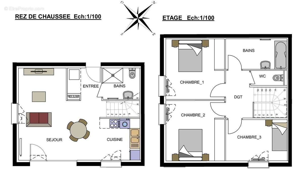 Appartement à ORCHAMPS-VENNES