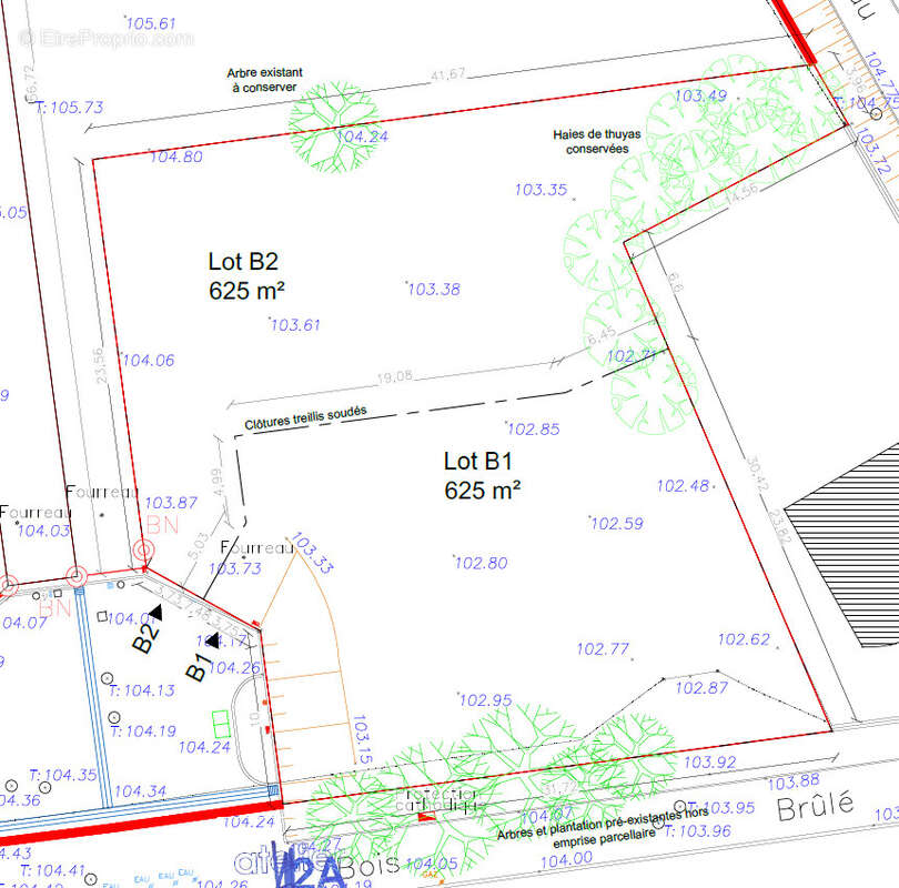 Terrain à LA CELLE-SAINT-CLOUD