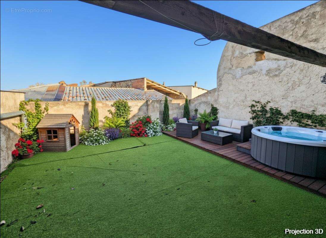 Agreable maison de caractere +terrasse + garage - photo 2