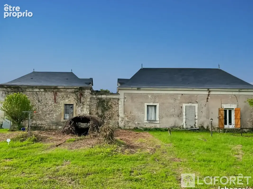 Maison Rivarennes 140 m2 avec petite maison et grange sur beau terrain - photo 7