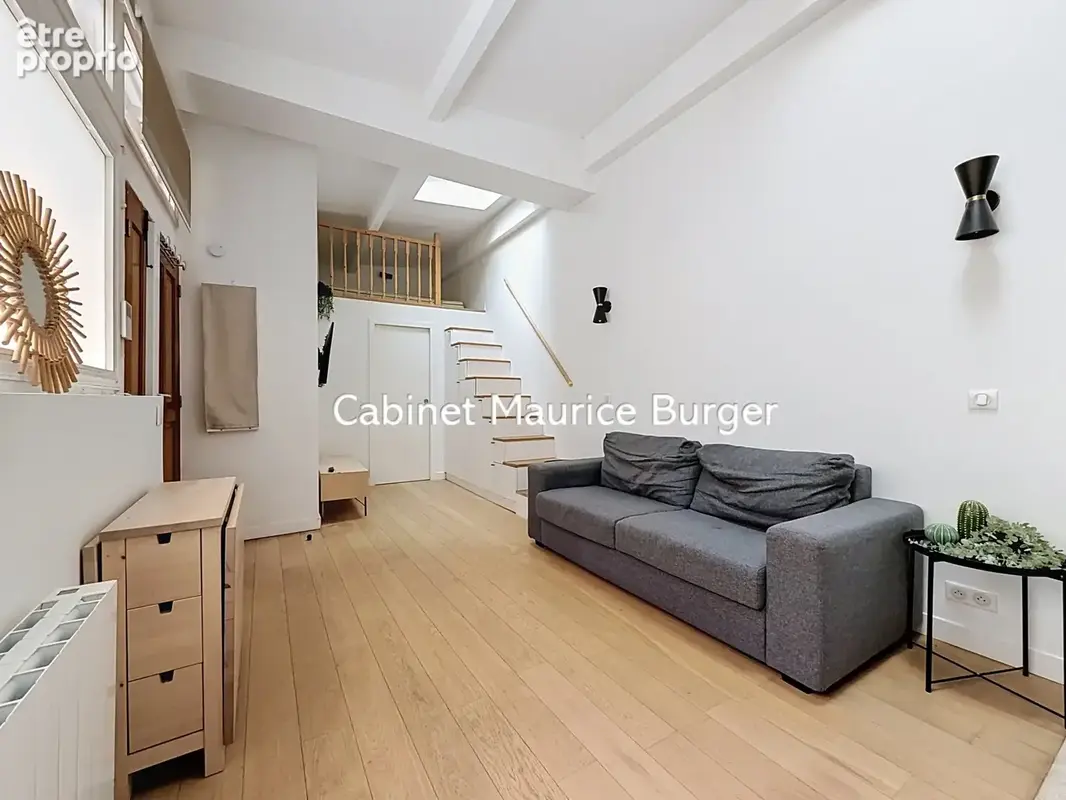 Studio esprit maison avec terrasse   Baigné de lumière, au calme et vendu meublé - photo 5