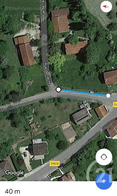 Terrain à CHAMPLAT-ET-BOUJACOURT