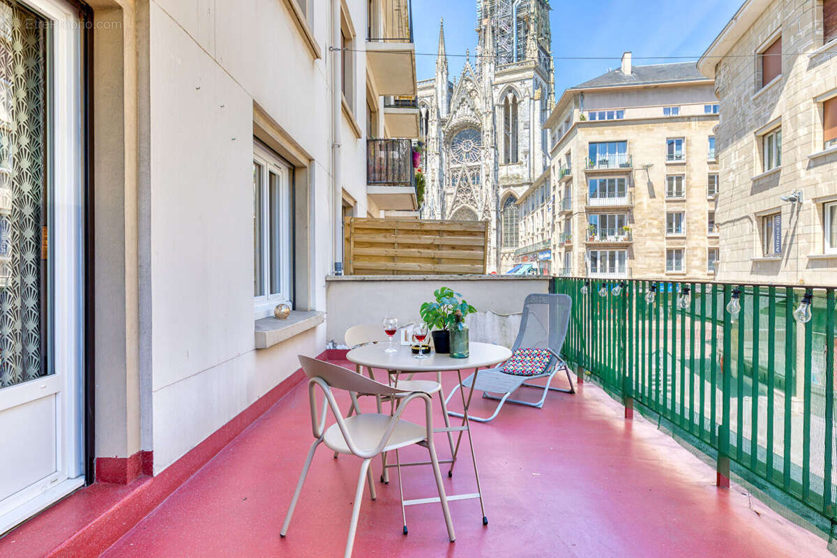 Bel Appartement avec grande terrasse et vue Cathédrale, Rouen centre - photo 9