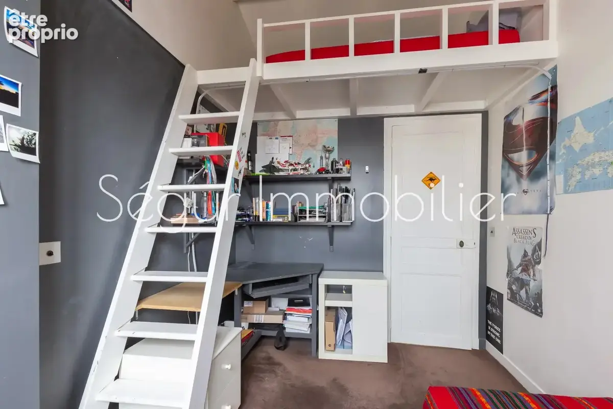 Duplex aux 2 derniers étages avec balcons, Auteuil Sud - photo 10