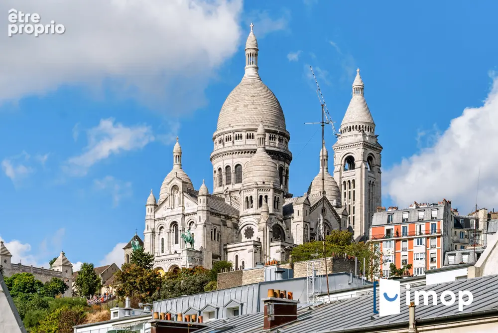 T2 marché St Pierre vue Sacré Coeur - photo 2