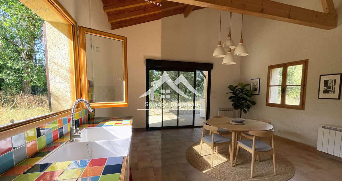 Maison en pierre rénovée au cœur des bois, proche de Pompogne - photo 4