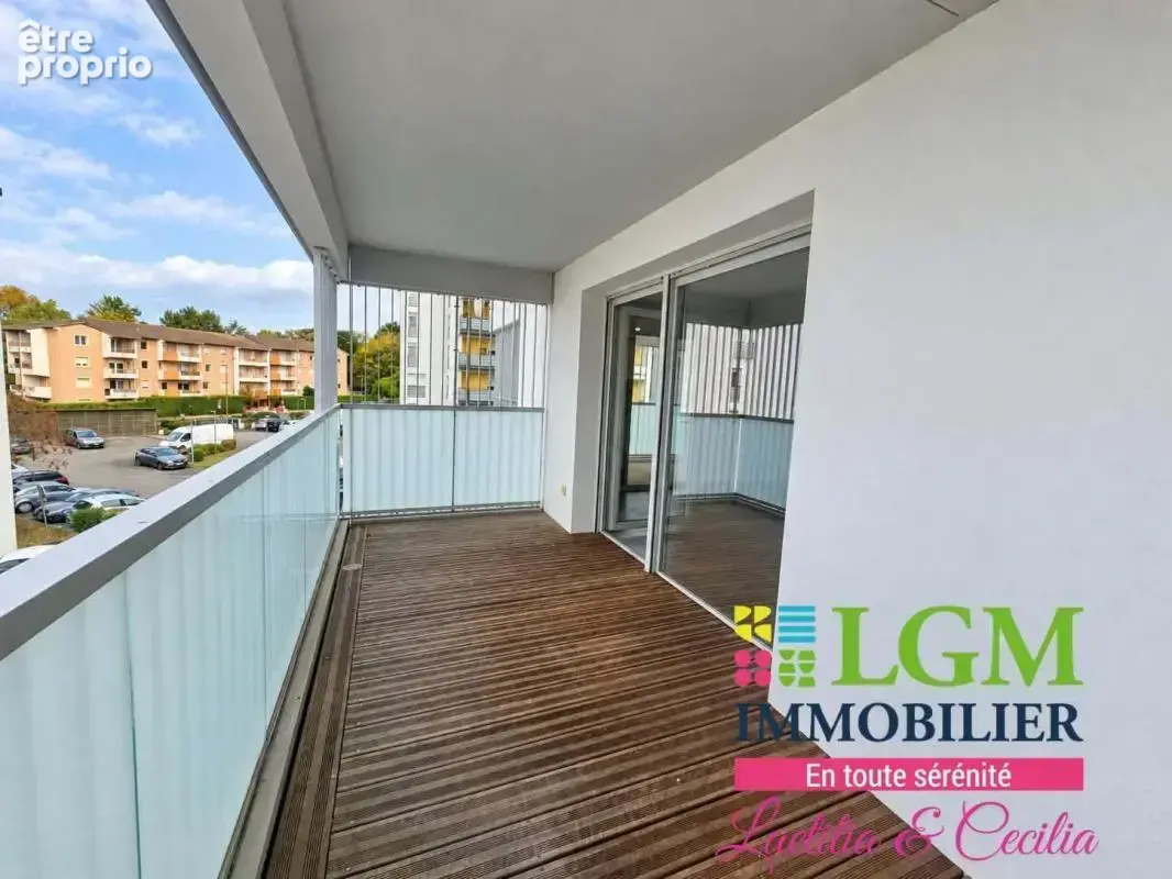 Toulouse (Quartier du Parc des Demoiselles) – Bel appartement T2 lumineux avec balcons et parking en sous sol - photo 1