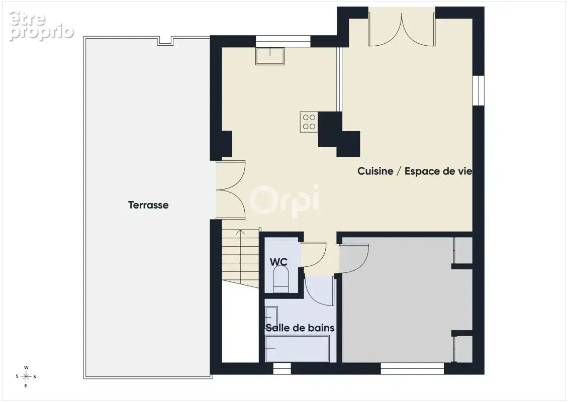 Terrasse de 35 m2-vue dégagée-proche commodités-lumineux - photo 11