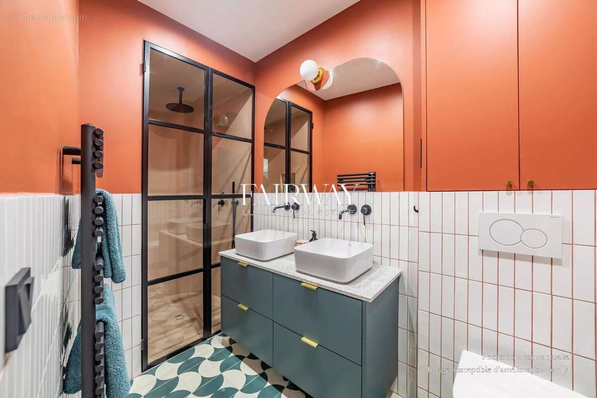 Appartement rénové par architecte Paris 2e - 64 m² - 2 chambres - Calme et lumineux proche rue du Nil - photo 16