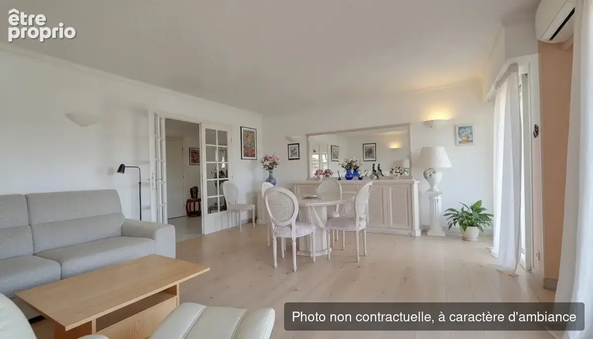 LE CANNET à vendre 4 pièces de 117 m2 avec terrasse et balcon, cave et garage sous-sol - photo 8