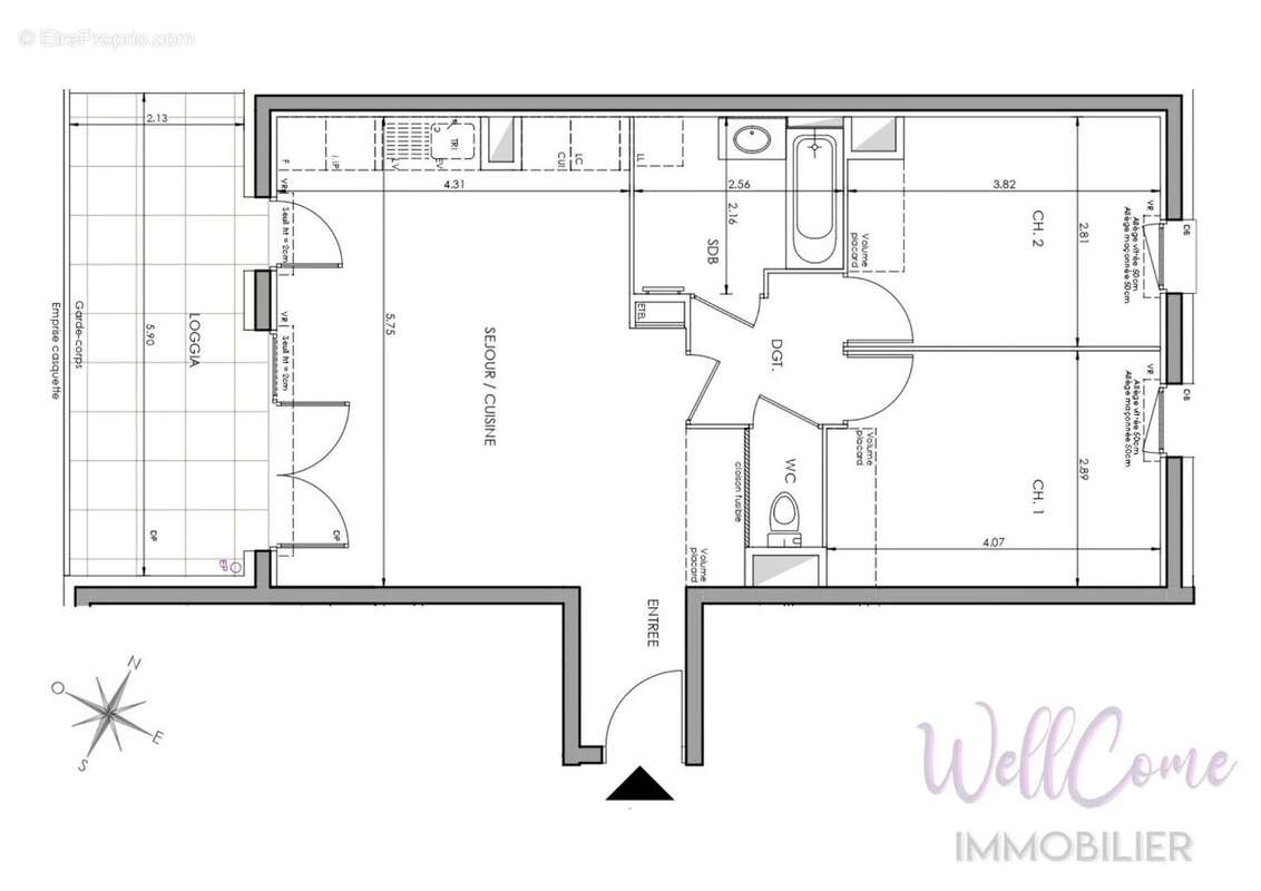 Appartement à LA RAVOIRE