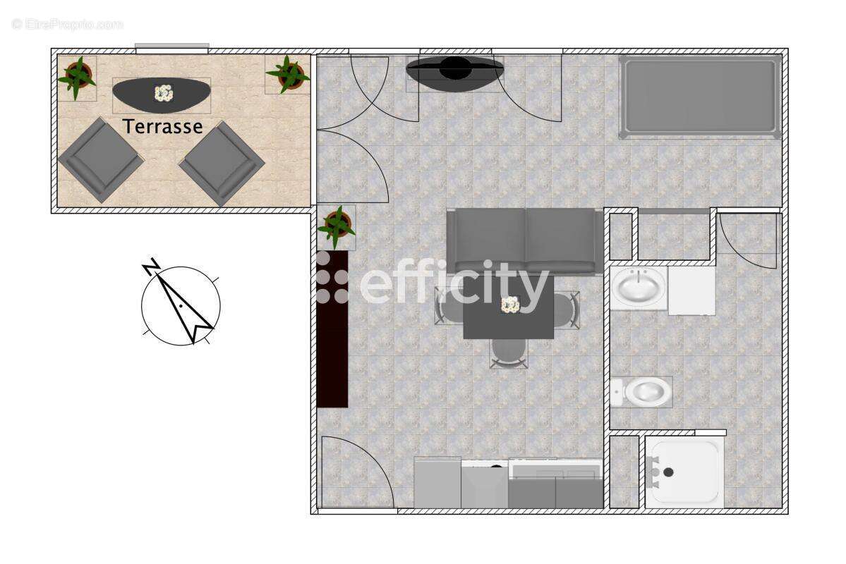 Appartement à JUVIGNAC