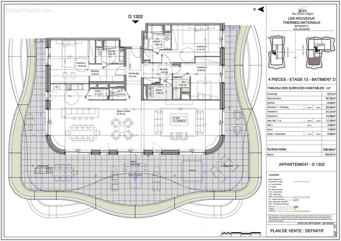 Appartement à AIX-LES-BAINS