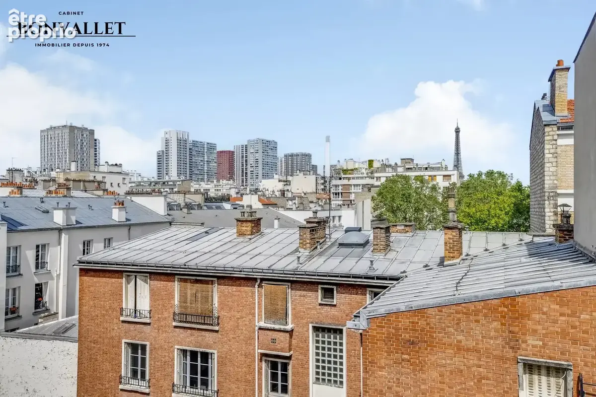 3 pièces lumineux avec balconnets et vue dégagée – Métro Boucicaut - photo 7