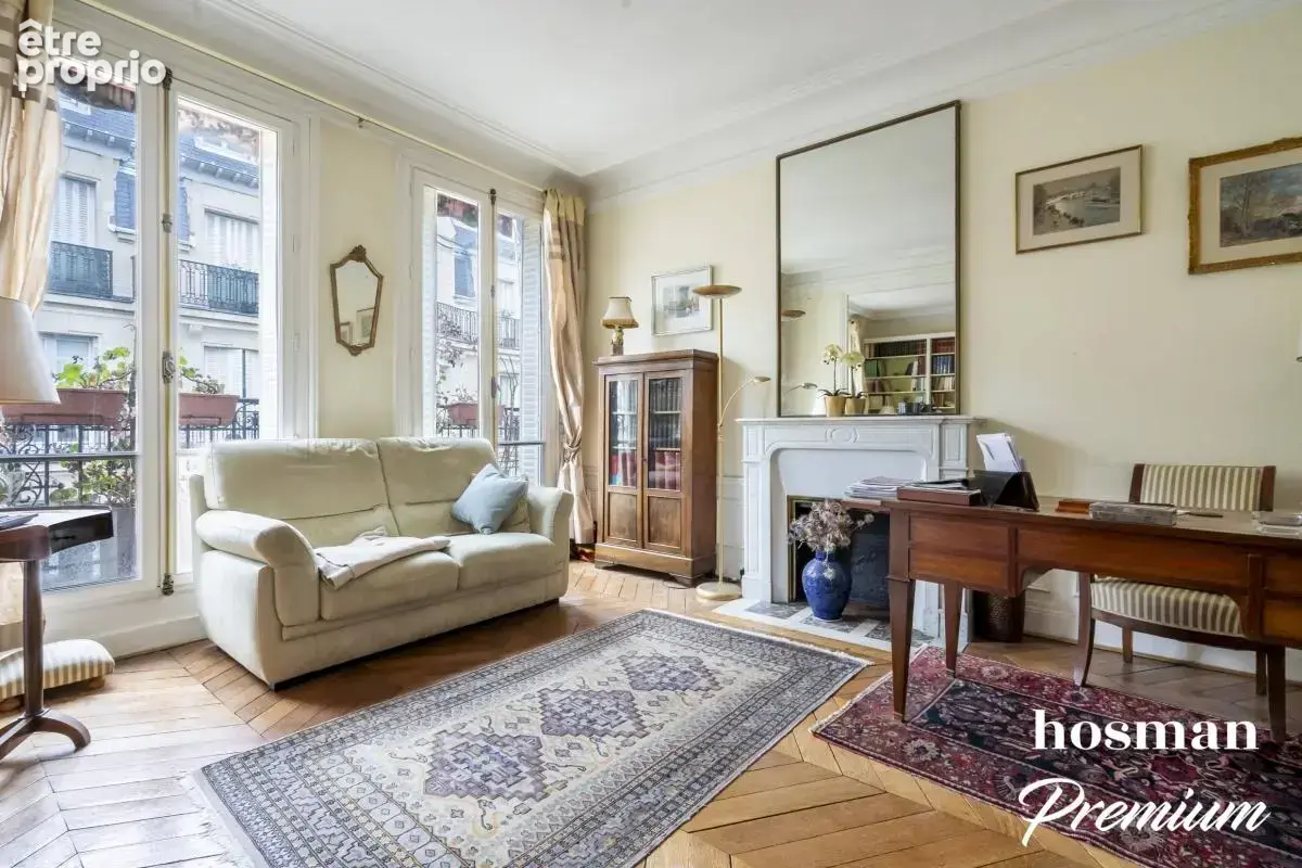 Appartement 4 pièces 92 m² avec balcon - Rue George Sand, Paris 16ème - photo 3
