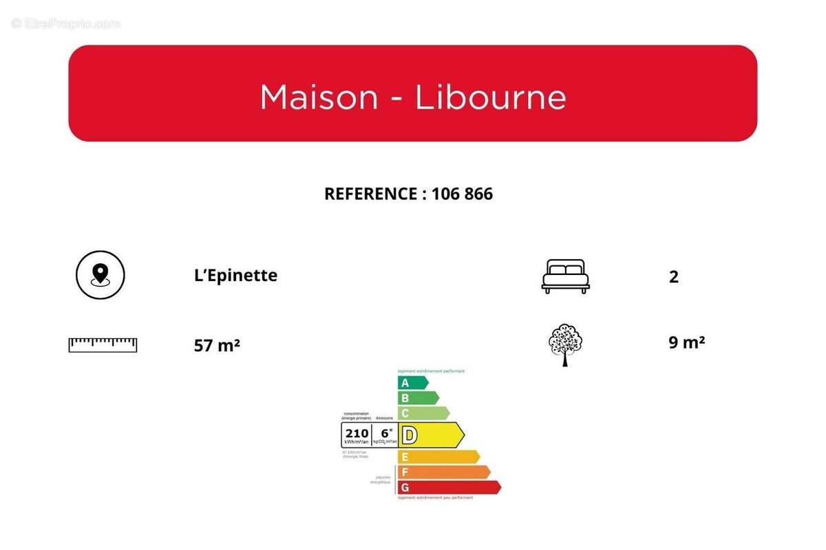 Maison à LIBOURNE