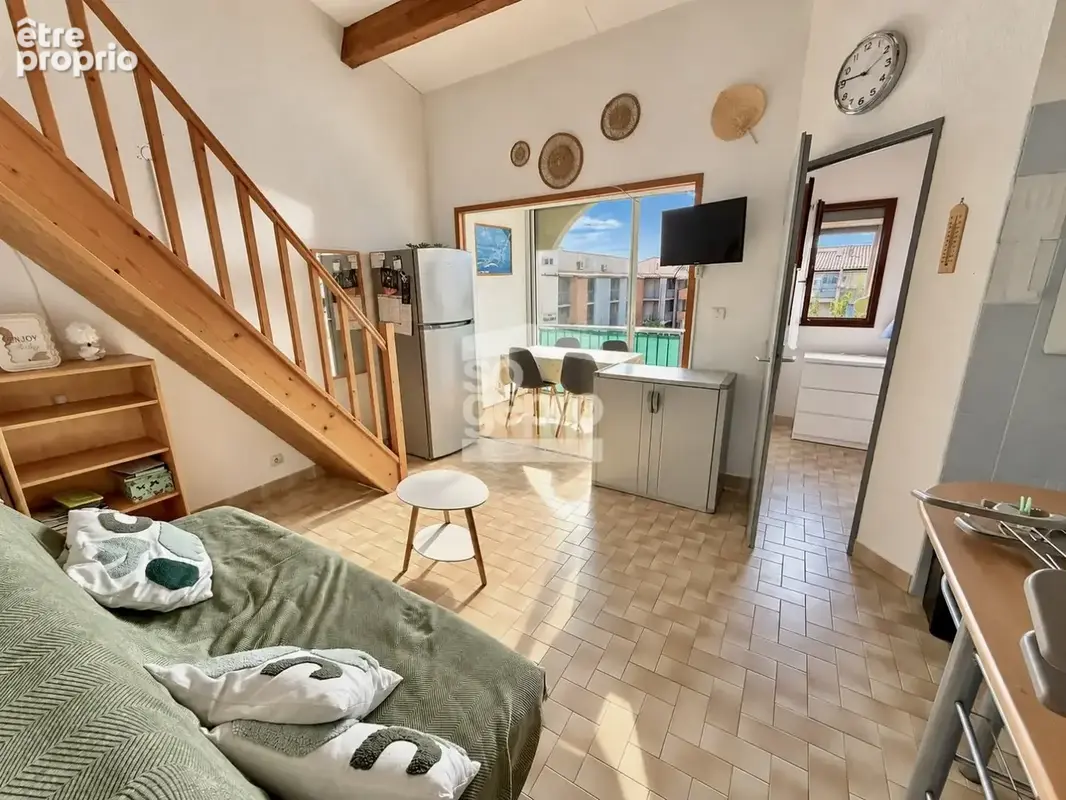 Réf : 2348 - Vente Appartement 3 Pièces Mezzanine, secteur Richelieu au Cap d'Agde ! - photo 3