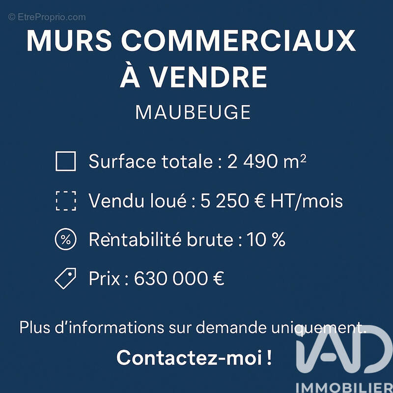 Photo 1 - Commerce à MAUBEUGE