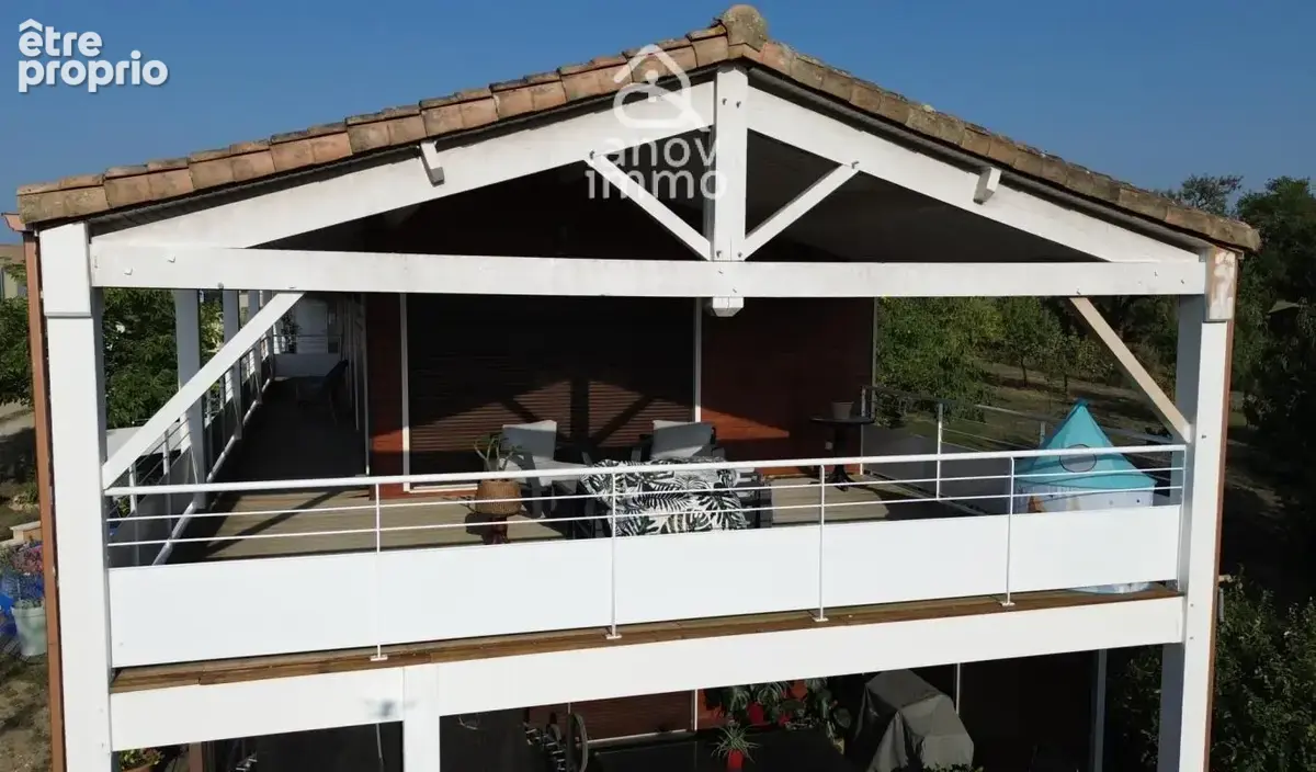 Maison bois 155 m2   Grande pièce de vie 70 m2   Jardin   Ga - photo 5